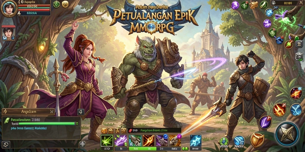 Tampilan gameplay <strong>8180</strong> dengan aksi pertempuran yang mendebarkan.