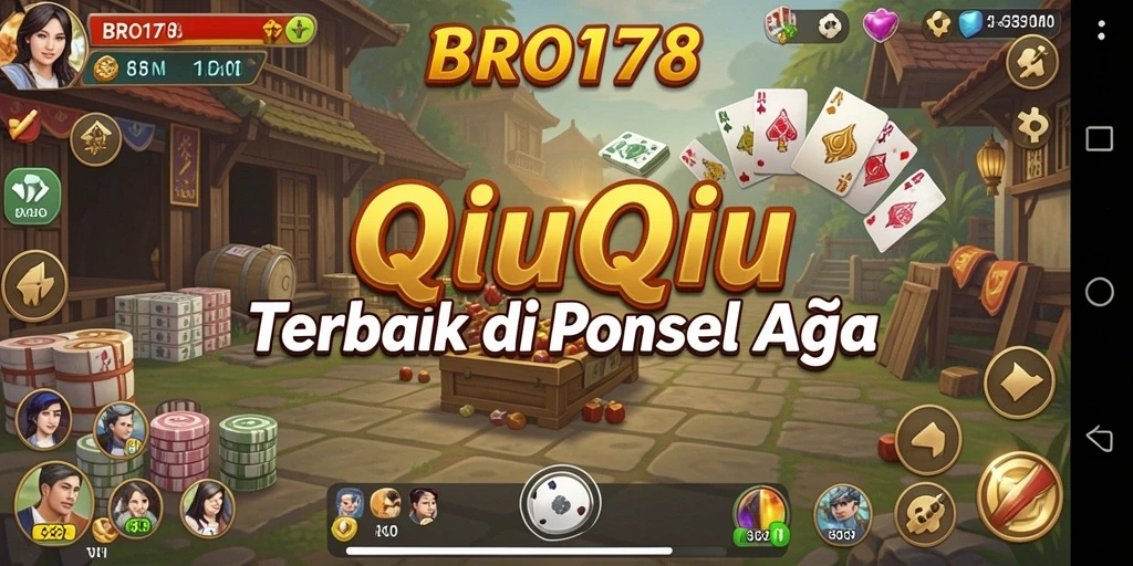 Tampilan menarik dari gameplay QiuQiu BRO178 yang seru.