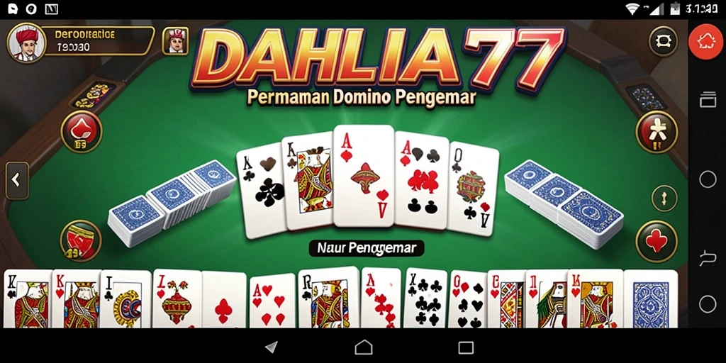 Tampilan gameplay menarik dan interaktif di DAHLIA77.