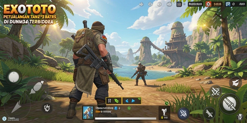 Tampilan menakjubkan dari gameplay Open World yang imersif.