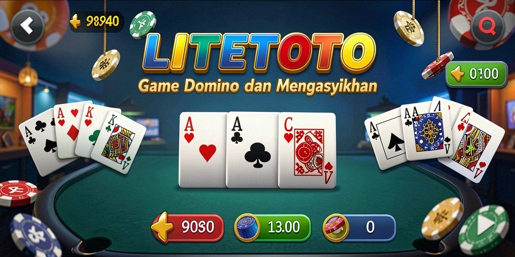 Gameplay seru dan interaktif di LITETOTO, nikmati permainan Domino yang mengasyikkan.