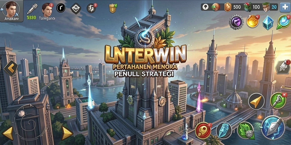 Tampilan gameplay LNTERWIN yang seru dan menarik