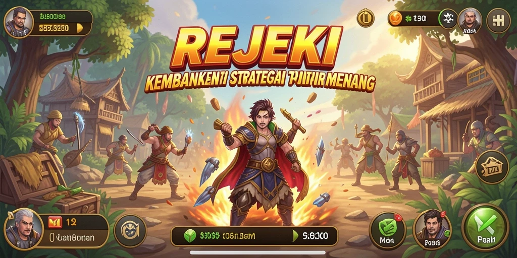 Tampilan gameplay REJEKI yang menarik dan menegangkan.