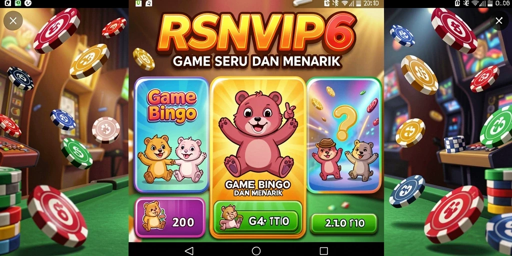Tampilan utama gameplay RSNVIP6 yang seru dan interaktif.