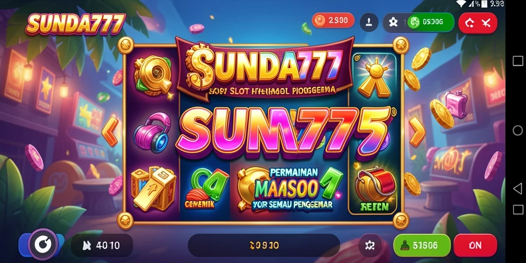 Tampilan gameplay SUNDA777 yang menarik dan interaktif.